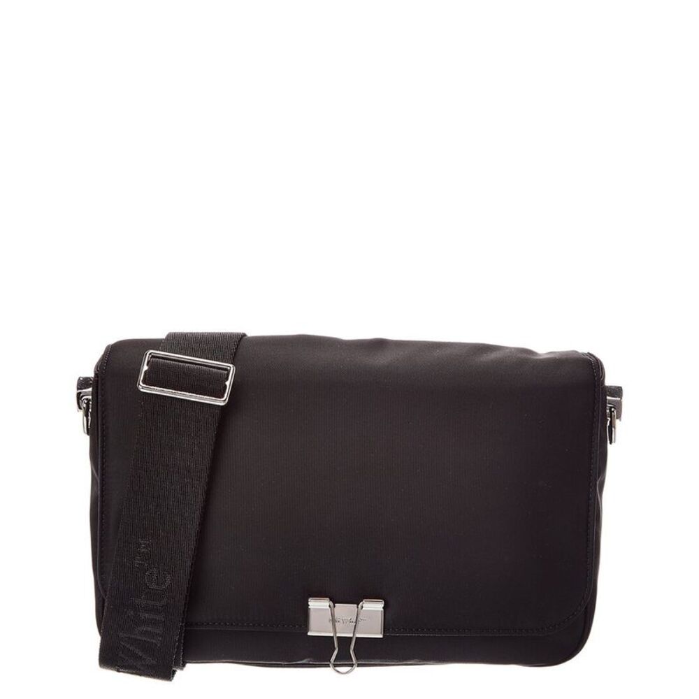 Off-White™ Soft Binder Shoulder Bag, Black